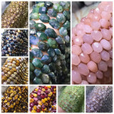 Crystal Stone Loose Beads 10x12mm Faceted for DIY Jewelry Making