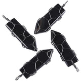Crystal Stone Pendant Sword Shape Amulet Necklace Accessory