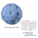 Crystal Stone Sphere Ball with Acrylic Base Display Stand