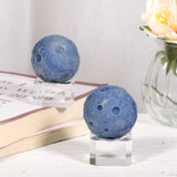 Crystal Stone Sphere Ball with Acrylic Base Display Stand