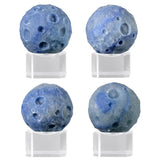 Crystal Stone Sphere Ball with Acrylic Base Display Stand