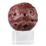 Crystal Stone Sphere Ball with Acrylic Base Display Stand