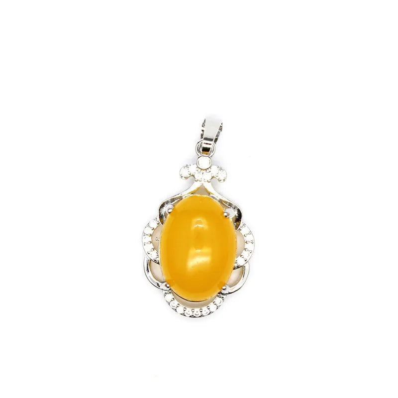 Natural Crystal Stones DIY Necklace Pendant For Women Girls Unisex