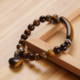 Tigereye Quartz Stone Healing Bracelet Jewelry