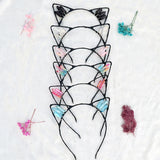Crystal Witch Crown Cat Ears Hair Accessor...