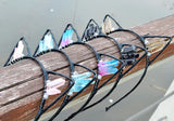 Crystal Witch Crown Cat Ears Hair Accessor...
