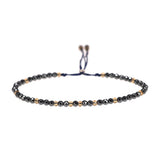 Marcasite Multifaceted Beaded 925 Sterling Silver Bracelet