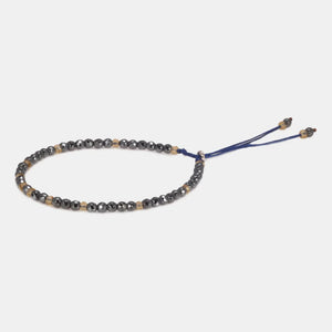 Marcasite Multifaceted Beaded 925 Sterling Silver Bracelet
