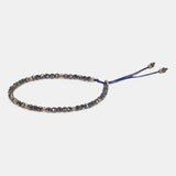 Marcasite Multifaceted Beaded 925 Sterling Silver Bracelet