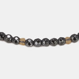 Marcasite Multifaceted Beaded 925 Sterling Silver Bracelet