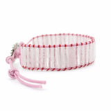 Natural Love Stone Wrap Bead Bracelet for Girls