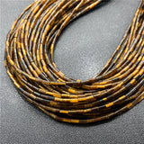 Natural Stone Tube Beads 2*4mm for Jewelry Making DIY