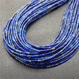 Natural Stone Tube Beads 2*4mm for Jewelry Making DIY