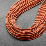Natural Stone Tube Beads 2*4mm for Jewelry Making DIY