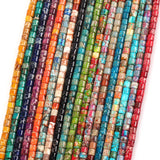 Natural Sea Sediment Stone Beads 4x4x4mm 97pcs