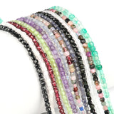 Natural DIY Necklace Bracelets Earrings Gemstones Garnet Peridot Amethysts