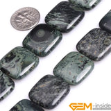 Natural Dark Kambaba Jaspers Stone Beads DIY Loose Beads 15 Inches