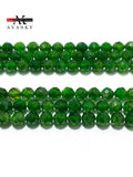 Faceted Dark Green Diopside Stone Beads 2-4mm 15''