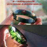 Dark Green Jade Bracelet for Women