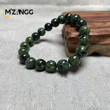 Green Jade Bracelet Hand-Carved Hetian Jade Jewelry