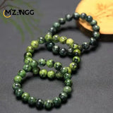 Green Jade Bracelet Hand-Carved Hetian Jade Jewelry