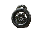 Dark Green Jade Magnolia Pendants for Men and Women - Flowers and Rich