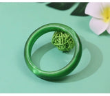Dark Green Opal Bracelet Crystal Jewelry