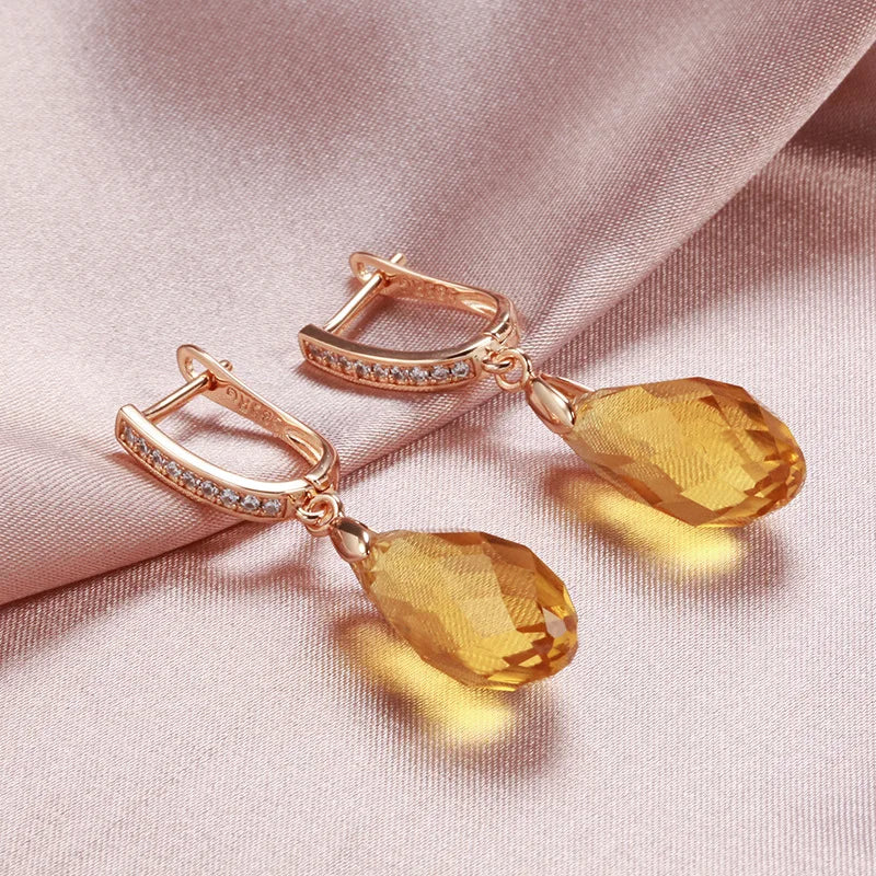Natural Diaspore Gemstone Clip Earrings Solid 925 Sterling Silver