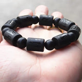 Dragon Agate Hand Carved 16mm Round Bead Bracelet Boutique Jewelry
