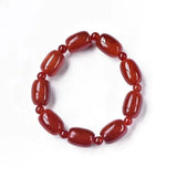 Dragon Pattern Agate Bracelet Ice Cracked Bead Lucky Bracelet