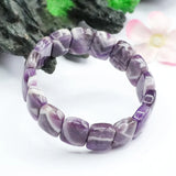 Natural Dream Amethyst Bracelet Lavender Colored Gems