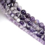 Natural Dream Lace Purple Amethysts Round Beads 6/8/10/12mm