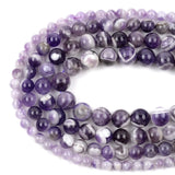 Natural Dream Lace Purple Amethysts Round Beads 6/8/10/12mm
