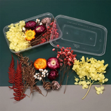 Dried Flowers Box DIY Photo Frame Flower Christmas Jewelry