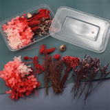 Dried Flowers Box DIY Photo Frame Flower Christmas Jewelry