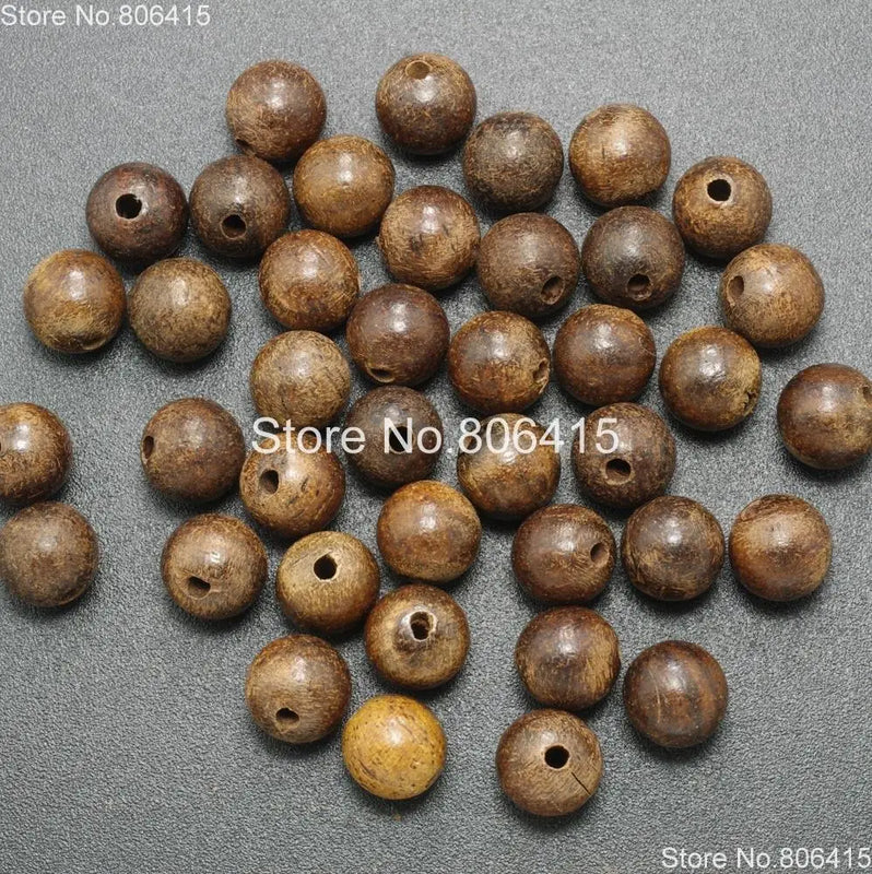 Driftwood Round Wood Beads Bracelet Charm 18mm (100 Pcs/Pack)