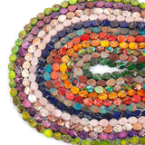 Sea Sediment Jaspers Stone Round Beads 8x10mm
