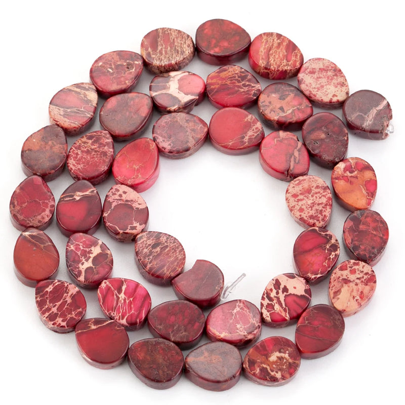 Sea Sediment Jaspers Stone Round Beads 8x10mm