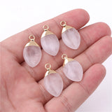 Natural Stone Pendant Amethyst Opal Quartz Crystal