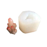 Natural Druzy Stone Quartz Rock Cluster Epoxy Resin Mold Jewelry Making