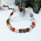 Love Agate Chalcedony Powder Bracelet for Women