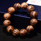 Eaglewood Bracelets 15mm/18mm/20mm Beads Wood Bracelets Buddha Bracelet