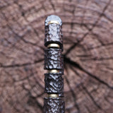 Men's Natural Ebony Wood Bead Bracelet Charm Jewelry Gift