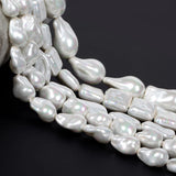 Baroque Pearl Shell Beads for Jewelry Making DIY - Square Beads