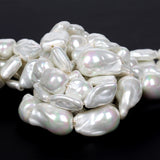 Baroque Pearl Shell Beads for Jewelry Making DIY - Square Beads