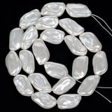 Baroque Pearl Shell Beads for Jewelry Making DIY - Square Beads