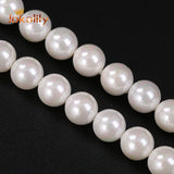 Shell Pearl Power Round Spacer Beads 6-12mm for Jewelry Making