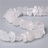 10-13mm Clear Quartz Beads Loose Freeform Gravel Bead