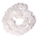 10-13mm Clear Quartz Beads Loose Freeform Gravel Bead