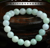 Emerald 10MM Beads Bracelet Elastic Necklace DIY Luck Amulet